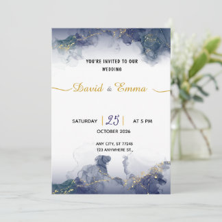 Convite de Casamento de Prestígio