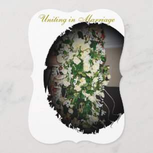 Convite de Casamento de primavera "Floral"