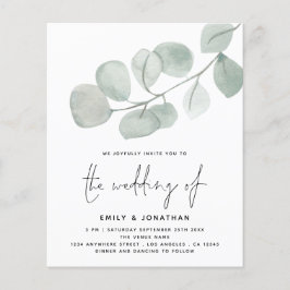 CONVITE DE CASAMENTO de Script Eucalyptus do BUDGE
