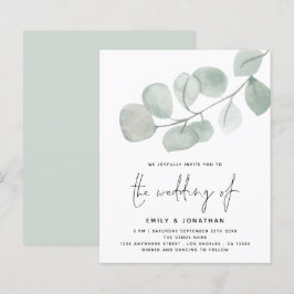 CONVITE DE CASAMENTO de Script Eucalyptus do BUDGE