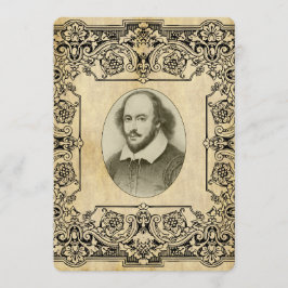 Convite De Casamento De Shakespeare
