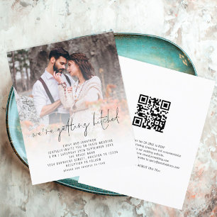 Convite de casamento de Sobreposição de Fotos de C