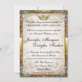 Convite de Casamento de Storytale para Contato de