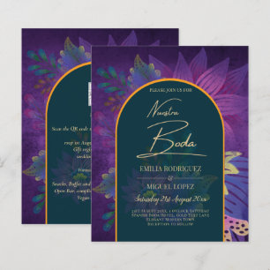 Convite de casamento de TONELADAS JUDAEL Douradas