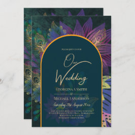 Convite de casamento de TONELADAS JUDAEL Douradas