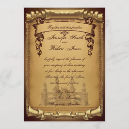 Convite de Casamento de uma Vez