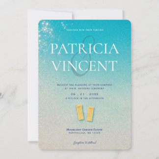 Convite de Casamento de Verão