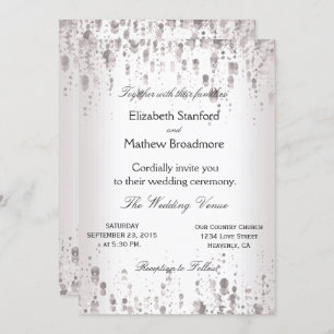 Convite De Casamento Diminuição do volume