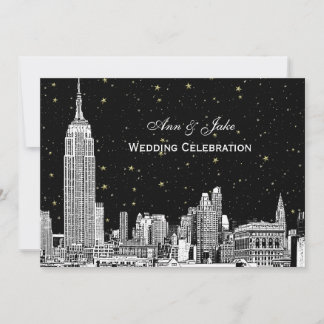 Convite de Casamento DIY BG com Etching da Silhuet