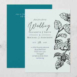 Convite de casamento do Jardim Botânico ORÇAMENT