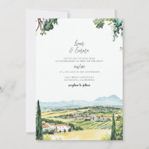 Convite de Casamento do Napa Valley