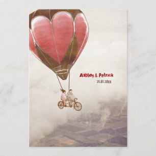 Convite de casamento do Sonho de Amor