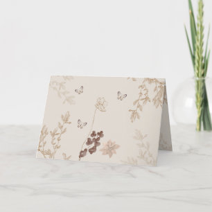 Convite de casamento dobrado