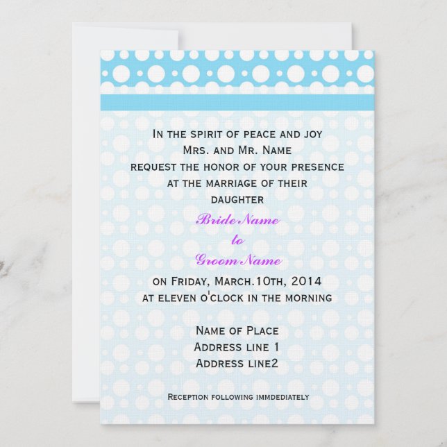 convite de casamento dos pais da noiva e do noivo. (Frente)