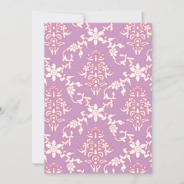 Convite de casamento Dourado Boho | Placa RSVP Imp (Frente)