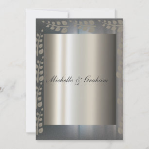 Convite de Casamento Elegante