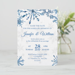 Convite de Casamento Elegante - Cartão de casament