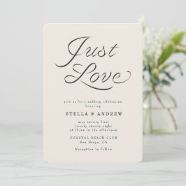 Convite de Casamento Elegante com Laço Moderno