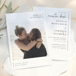 Convite de Casamento Elegante e Moderno
