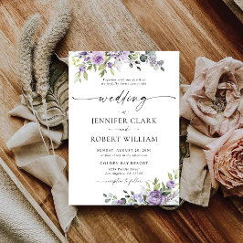 Convite de Casamento Elegante Eucalipto