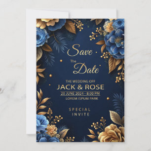 Convite de Casamento Elegante – Impressão Premium