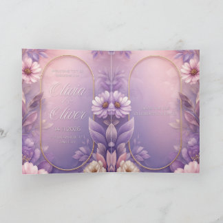 Convite de Casamento Elegante Personalizado