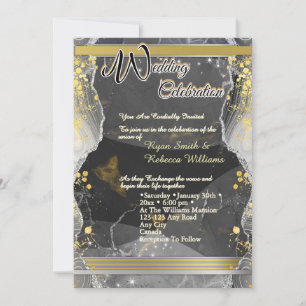 Convite de Casamento em Acrílico