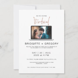 Convite de Casamento em Aquarela Virtual Online