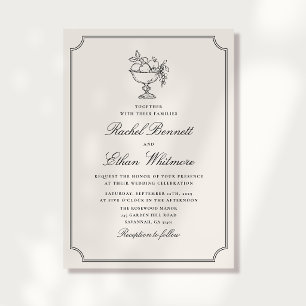 Convite de Casamento em forma de Fruteira com Dupl
