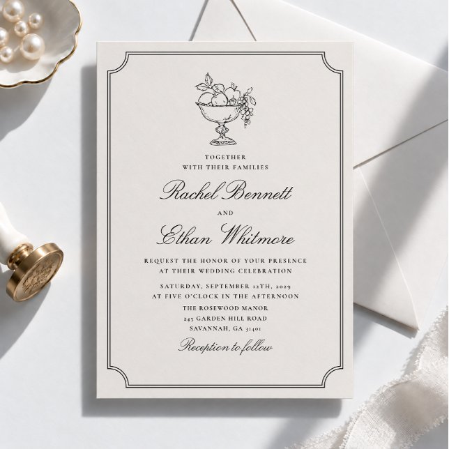 Convite de Casamento em forma de Fruteira com Dupl (Criador carregado)