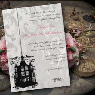 Convite de Casamento em Gaiola de Pássaros Vitoria
