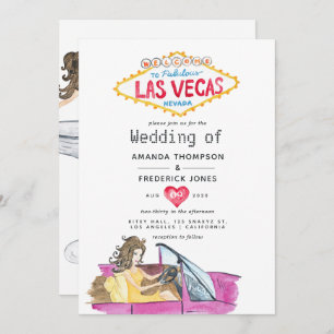Convite De Casamento Em Las Vegas