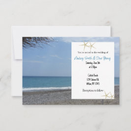 Convite de Casamento Estilo Praia