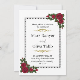 Convite De Casamento | Eterno e personalizável