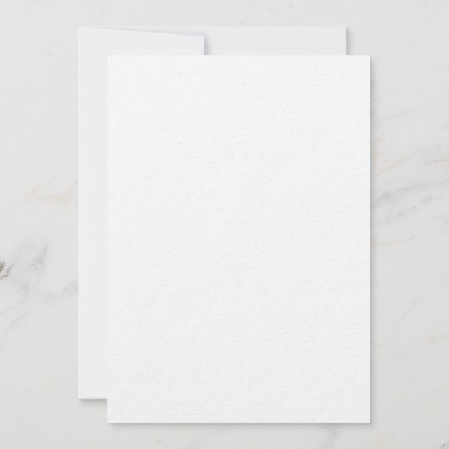 Convite de Casamento Eucalipto (Verso)
