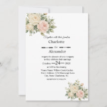 Convite de Casamento Eucalipto Elegância Flat