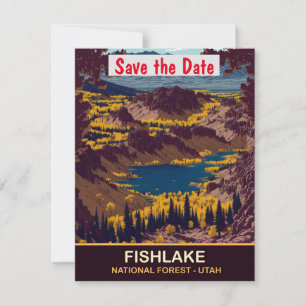 Convite de Casamento Fishlake National Forest Utah
