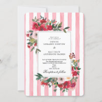 Convite de Casamento Flor de Amêndoa