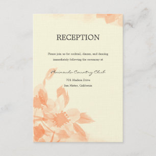 Convite de Casamento Floral Aquarela