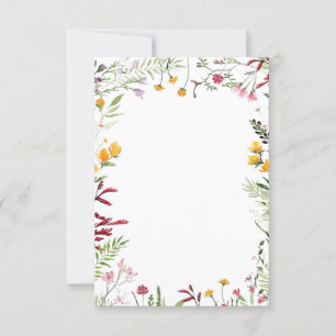 Convite de casamento floral Jardim orçamento em br