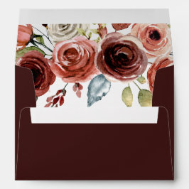 Convite De Casamento Floral primavera Elegante