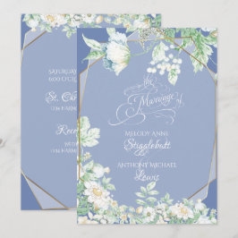 Convite De Casamento | Flores selvagens e Berries