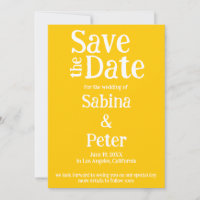 Convite de Casamento Foto Personalizada SALVE o Ca