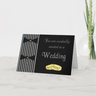 Convite de casamento Gay personalizado