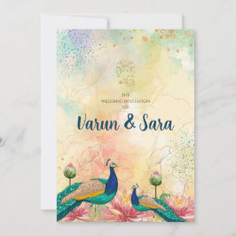 Convite de casamento hindu & convites indianos