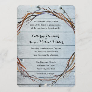 Convite de Casamento Hospedado pelos Pais de Noiva