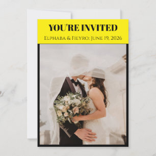 Convite De Casamento Inspirado Na Playbill