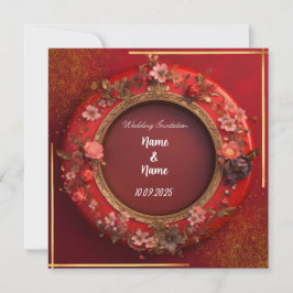 Convite de casamento islâmico