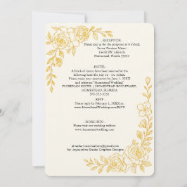 Convite de Casamento 'Linguagem do Amor' Tudo-em-U