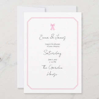 Convite de Casamento Listras Cottagecore